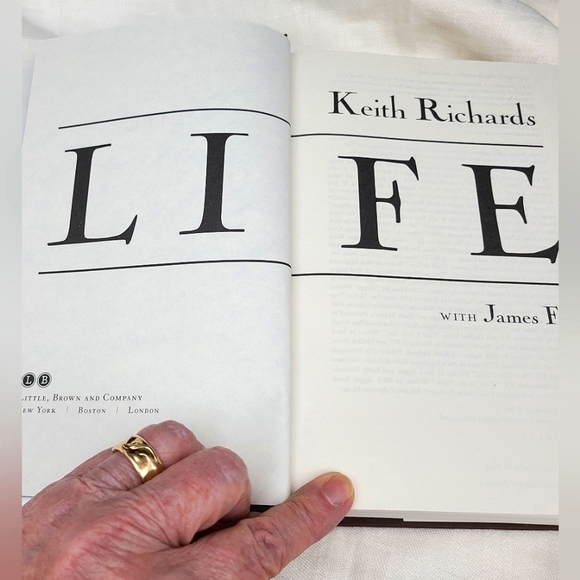 1st Edition Keith Richards: Life a Biography - Picture 3 of 9
